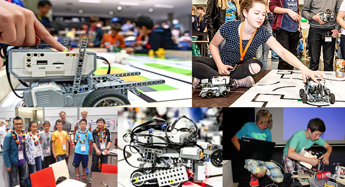 Roboter AG Collage